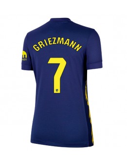 Billige Atletico Madrid Antoine Griezmann #7 Bortedrakt Dame 2025-26 Kortermet